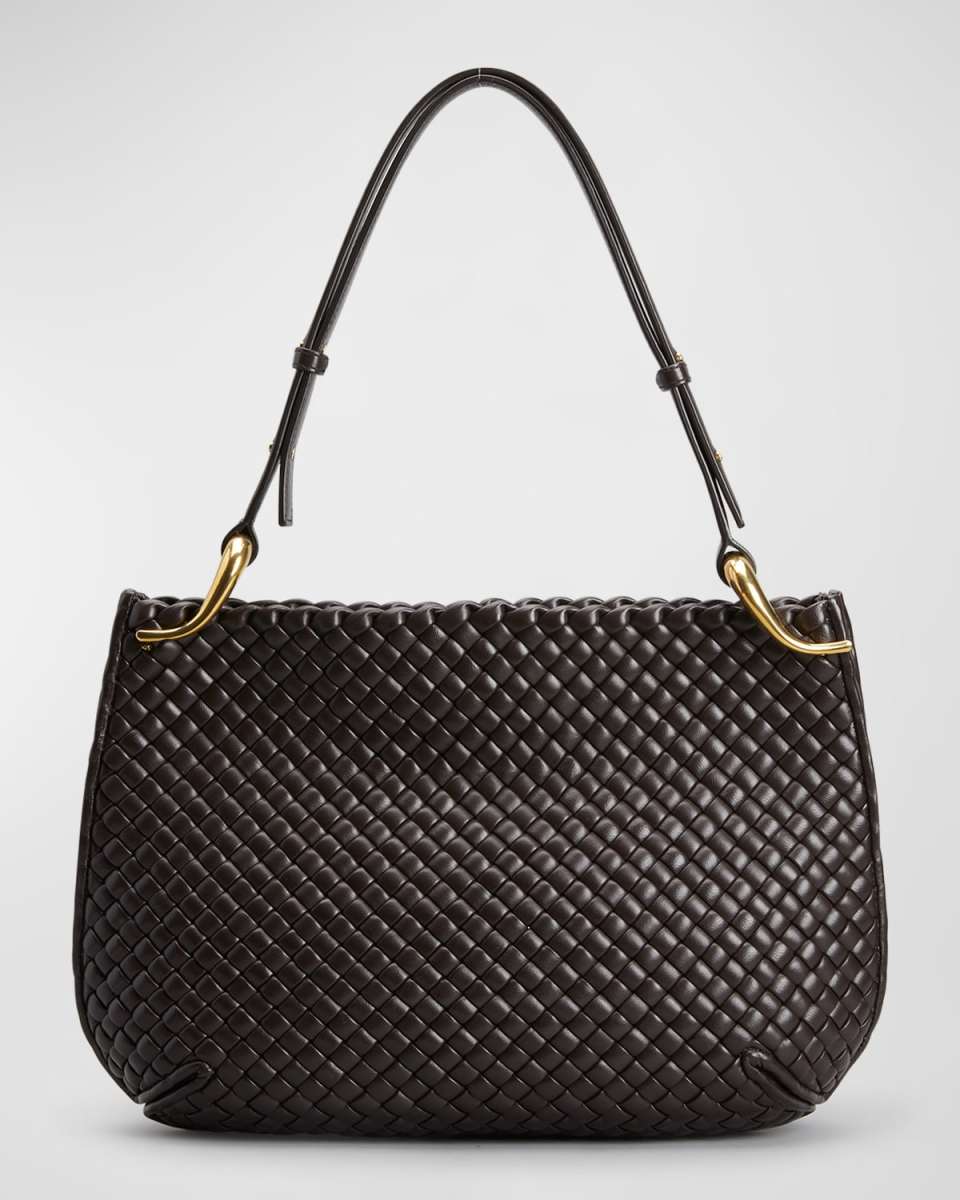 Pipe Medium Intreccio Shoulder Bag
